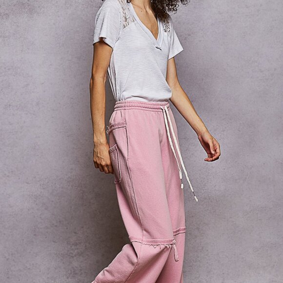 POL Pink Wide-Leg Pants - Picture 4 of 7
